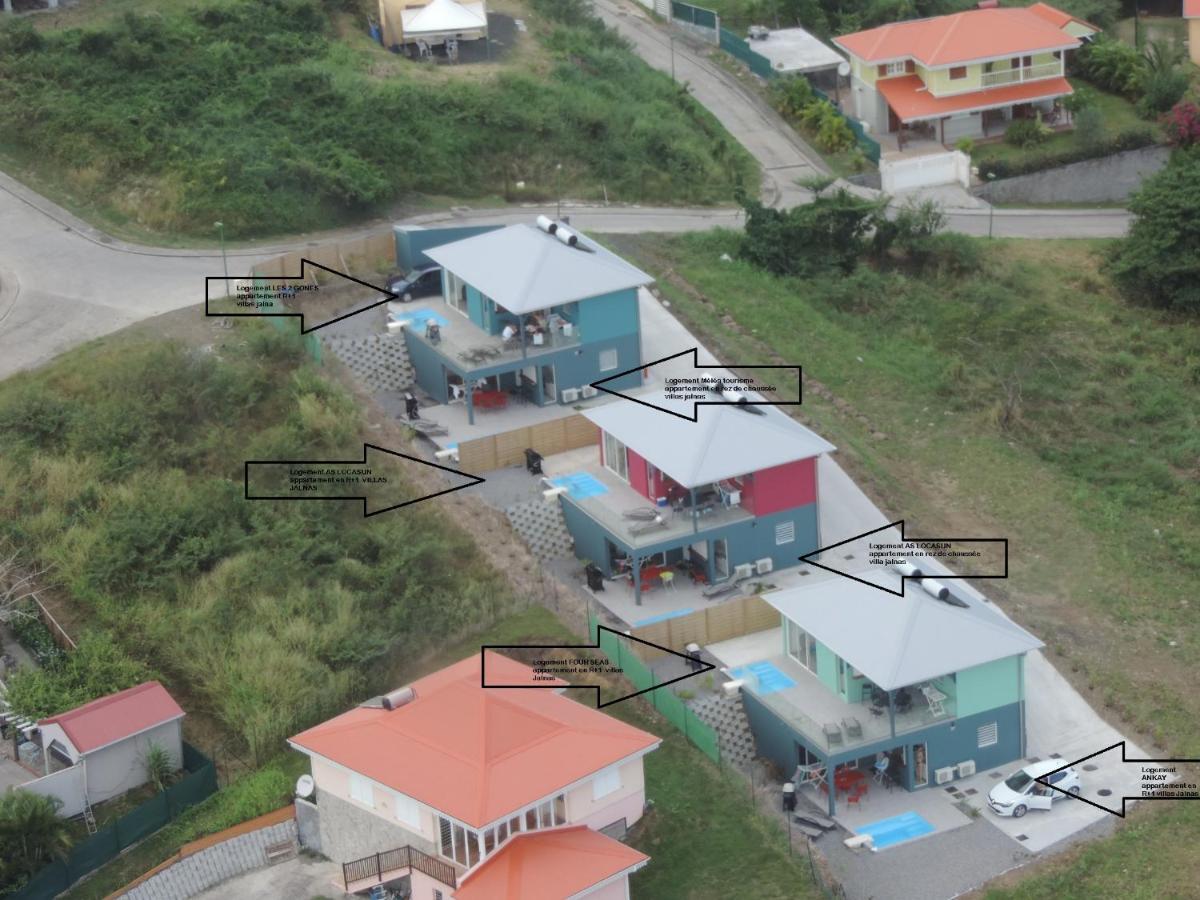 Les Villas Jalnas Logement Hateya Les Trois-Ilets Exterior foto
